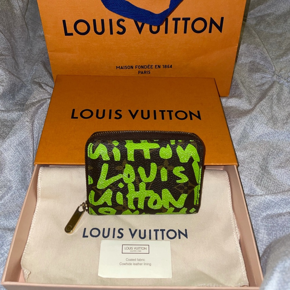 💚💚Authentic Louis Vuitton Stephen Sprouse Grafitti Zippy Coin Purse💚💚